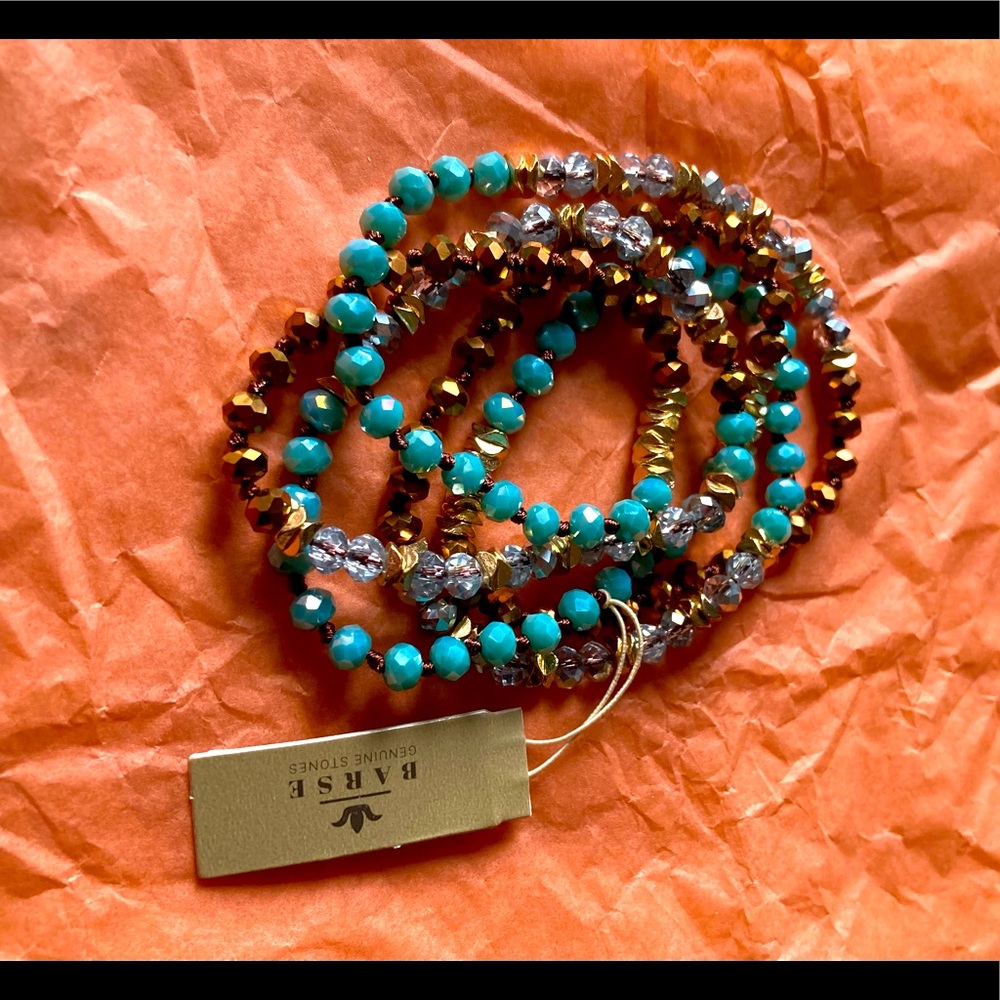 COPY - Barse Hematite layering necklace